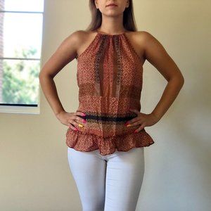 sleeveless blouse